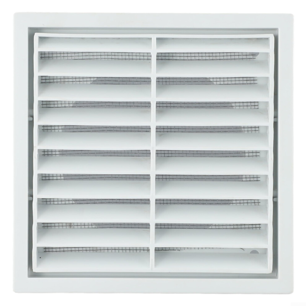 Ventilation Grille With Steel Mesh Pest Blocker, Weatherresistant Pp Vent Cover For Eaves 100Mm 9199774722117