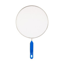 10 Inch Stainless Steel Grease Splatter Screen with CoolTouch Handle, Dishwasher Safe Oil Guard for Frying Pan