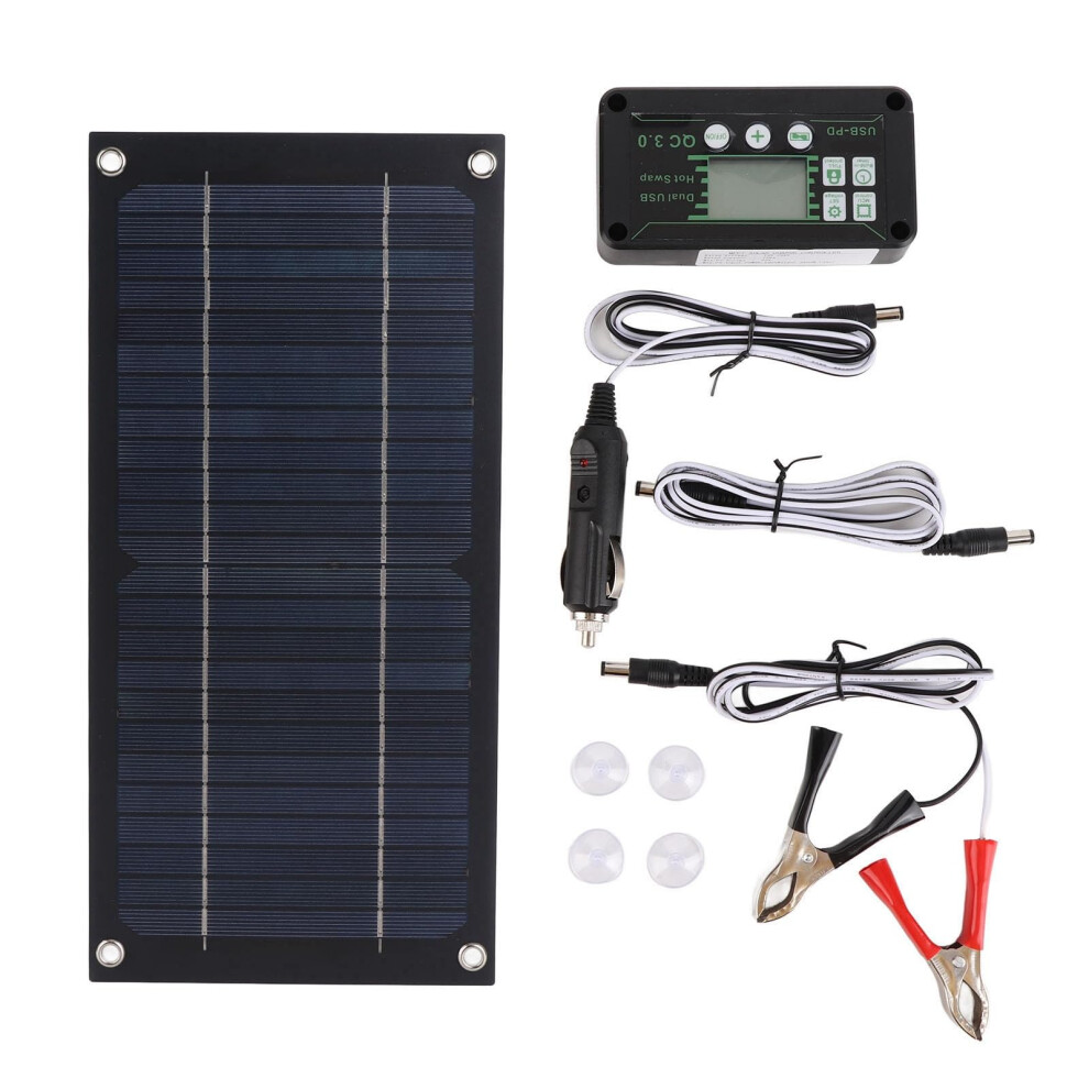 600W Portable Solar Panel With Conversion Efficiency, Monocrystalline Charger Kit For Rv Camping 9174973442790