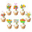 Cake Picks Cake Decoration for Birthday Wedding-12pcs 5