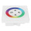 DMX512 Touch Controller For RGBW LED Strips Wall Mounted Touch Panel Controller With Capacitive Touch LED Controller And LED Light Strip Dimmer Switch 6