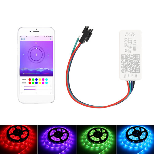 Ασύρματος ελεγκτής LED Bluetooth για διευθυνσιοδοτούμενη ταινία LED RGB Ενσωμάτωση 1