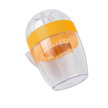 (Yellow) Manual Oranges Juicer Hand Press Lemons Squeezer with Lid Convenient Fruit Pressing Tool Easy to Use Kitchenwares Yellow