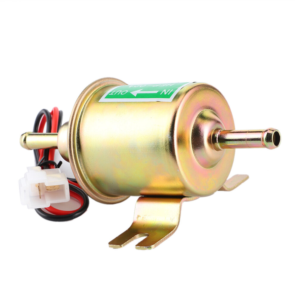 Durable 12V Inline Electric Fuel Pump Hep-02A 3-6 Psi 80-100 L/H 8451379684735