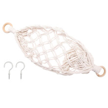 Hanging Fruit Basket Cotton Rope Under Cabinet Storage Hammock for Vegetables and Produce Organizer