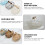 Wire Storage Basket with Handle Retro Iron Design for Kitchen Fruit Vegetables Eggs Beige 3