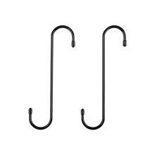 Heavy Duty Brake Caliper Hooks with Scratch Rubber Tips for Secure Caliper Positioning, 2pc Set