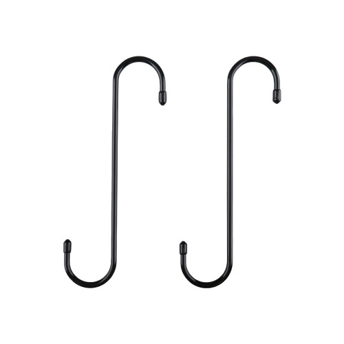 Heavy Duty Brake Caliper Hooks with Scratch Rubber Tips for Secure Caliper Positioning, 2pc Set