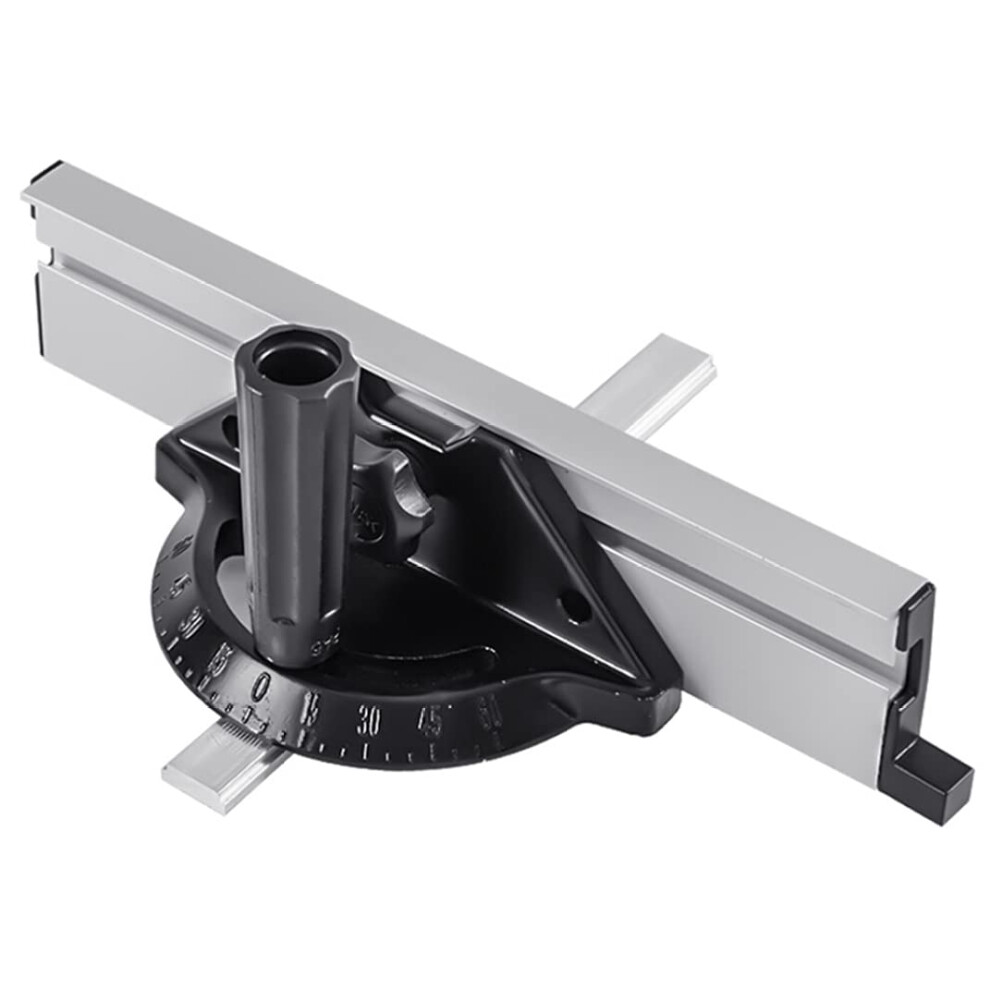 Precision Miter Gauge With Fence 60 Adjustable Angle For Table Saw Woodworking Black 9199774723596