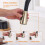 Touchless Kitchen Faucet with Pull Down Sprayer, Motion Sensor, Soap Dispenser, Black and Gold 3