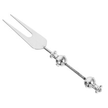 Beadable Stainless Steel Dessert Fork Design for Salad Appetizer Parties