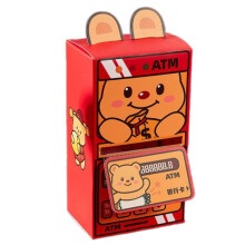 Innovative Money Envelope Mimicking Cash Withdrawal-cheese bear
