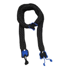 (Black) Women Skinny Scarf Knit Thin Knit Belt Long Tie Scarf Bag Handle Wrap Choker Elegant Scarf Decoration Red