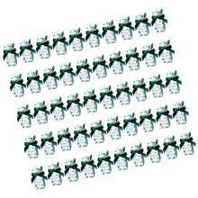 Set of 50 Wedding Treat Boxes Snack Box Colorful-Green