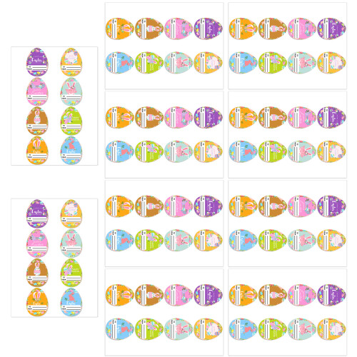 Decorative Wrapping Label Sticker for Scrapbooking-Style three