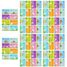 80Pcs Decorative Name Sticker Wrapping Label for-Style five
