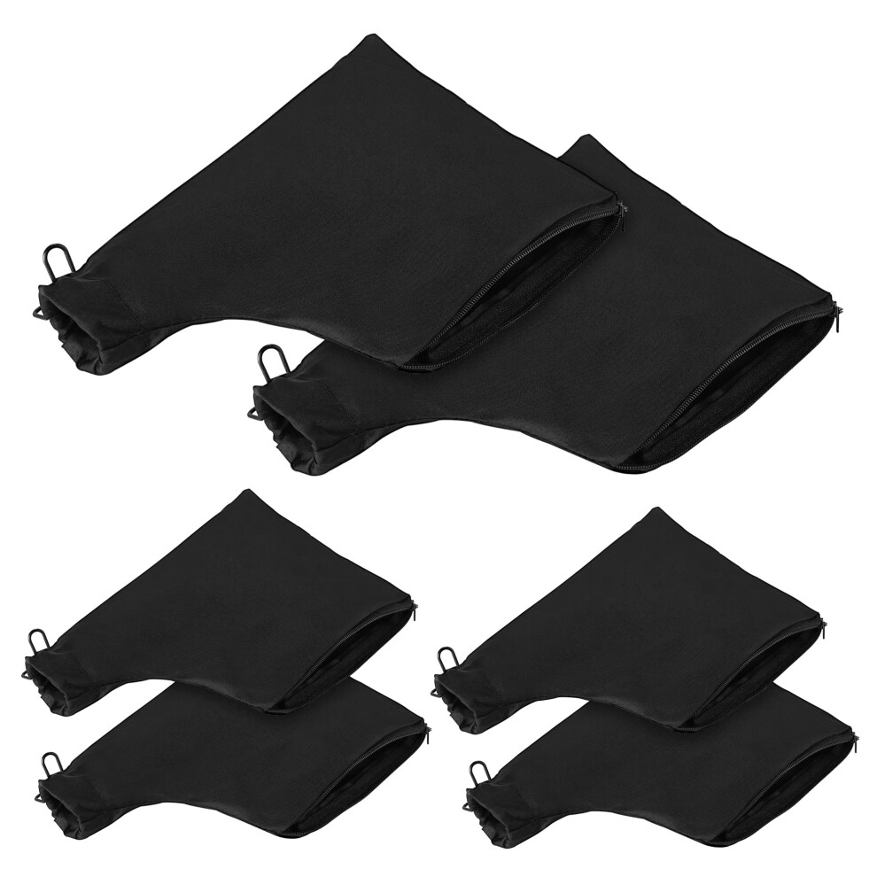 Universal Miter Saw Dust Collection Bag With Zipper, Fits Table Saw Belt Sander Edge Planer, 4 Pack 9094768968024