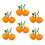 Decorative Artificial Orange Models Restaurant Photography Props 1