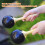 Percussion Maracas with Safe Paint Coating Fun Party Noise Makers 8