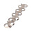 10 Pcs Guitar Bell Knob Washer Pointer Plate Steel Knob Pointers for Gibson-Style Knobs (Chrome) 3