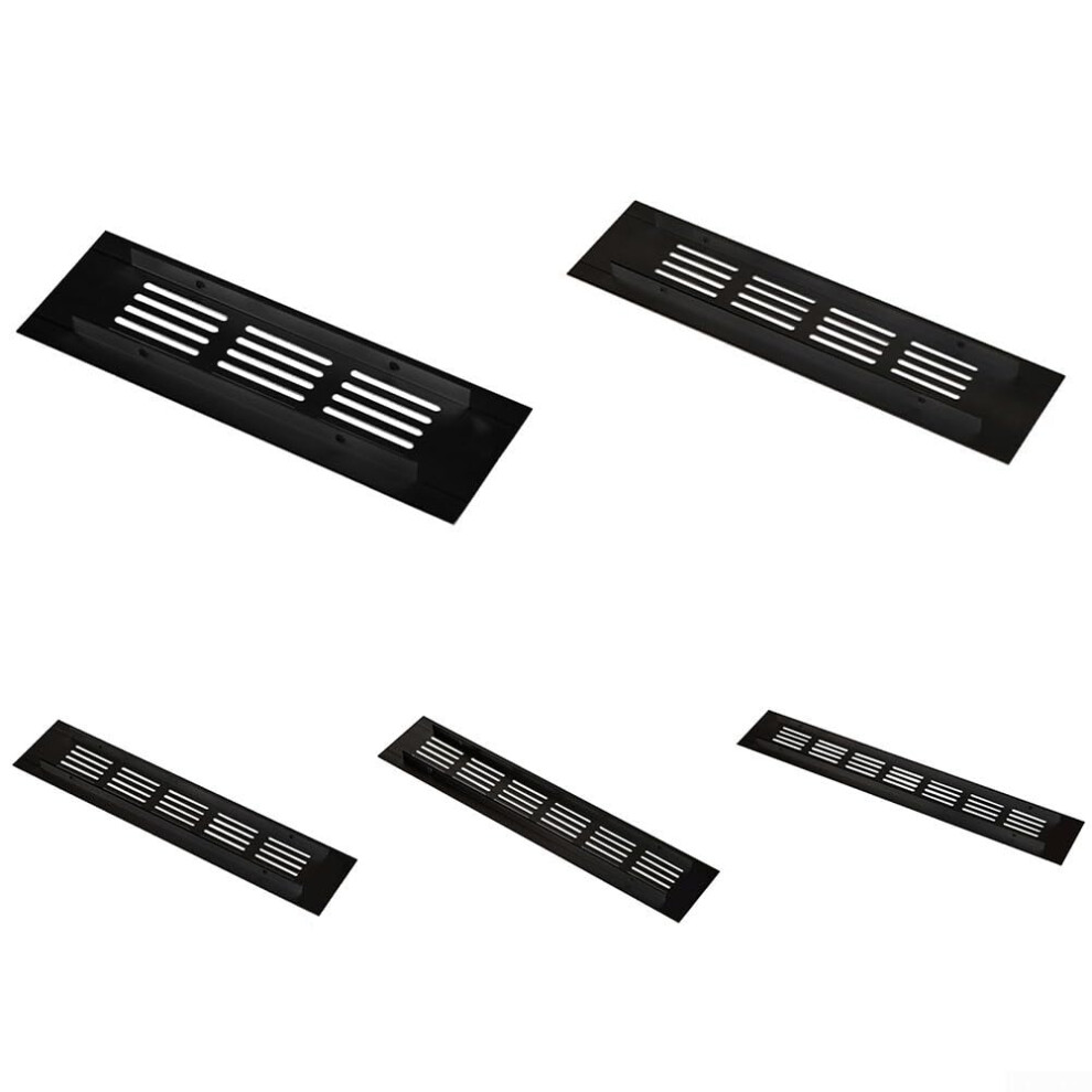 Aluminum Ventilation Grille Cabinet Vent Cover Alloy Mesh For Efficient Airflow 50X300mm 9199774724753