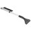 Windshield Ice Removal Tool with Telescoping Handle, Low Temperature Resistant Adjustable Cleaning Device That Protects Car Paint, Durable Nylon and 6