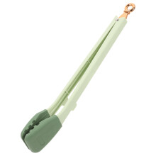 Silicone Kitchen Tongs Heat Resistant Non Slip Grip for Baking Buffet Dessert Serving