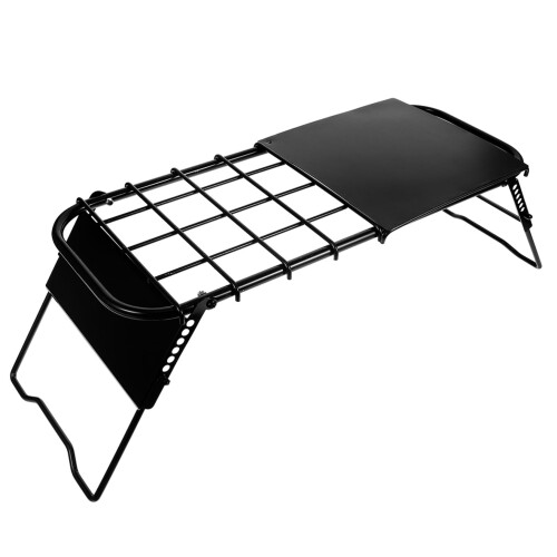 Portable Camping Table Adjustable Height Folding Table for Outdoor Picnics and BBQs, Compact Lightweight, Storage