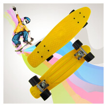 Skateboards 22Inch Maple Cruiser Skateboard For Kids And Beginner Model J 56x15x10 Cm Trucks PU Wheels Back Pattern