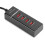 Συμπαγής και φορητός διανομέας USB 4 θυρών, διαχωριστής USB πολλαπλών θυρών για 8