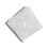 10Pcs Sparkling Graduation Hat Craft Paper DIY Caps-Silver 1