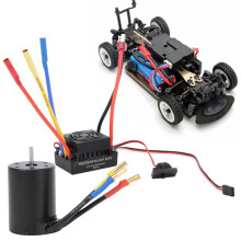 Waterproof 3650 3500KV Brushless Motor + 60A ESC Set for 1/10 RC Car