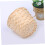 2pcs Handwoven Bamboo Storage Basket Set Rustic Wicker Baskets for Home Organization Beige 4