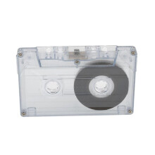 60 Minute Blank Cassette Tape for Recording Music Speech Lectures with Clear Audio Capture White 1PC