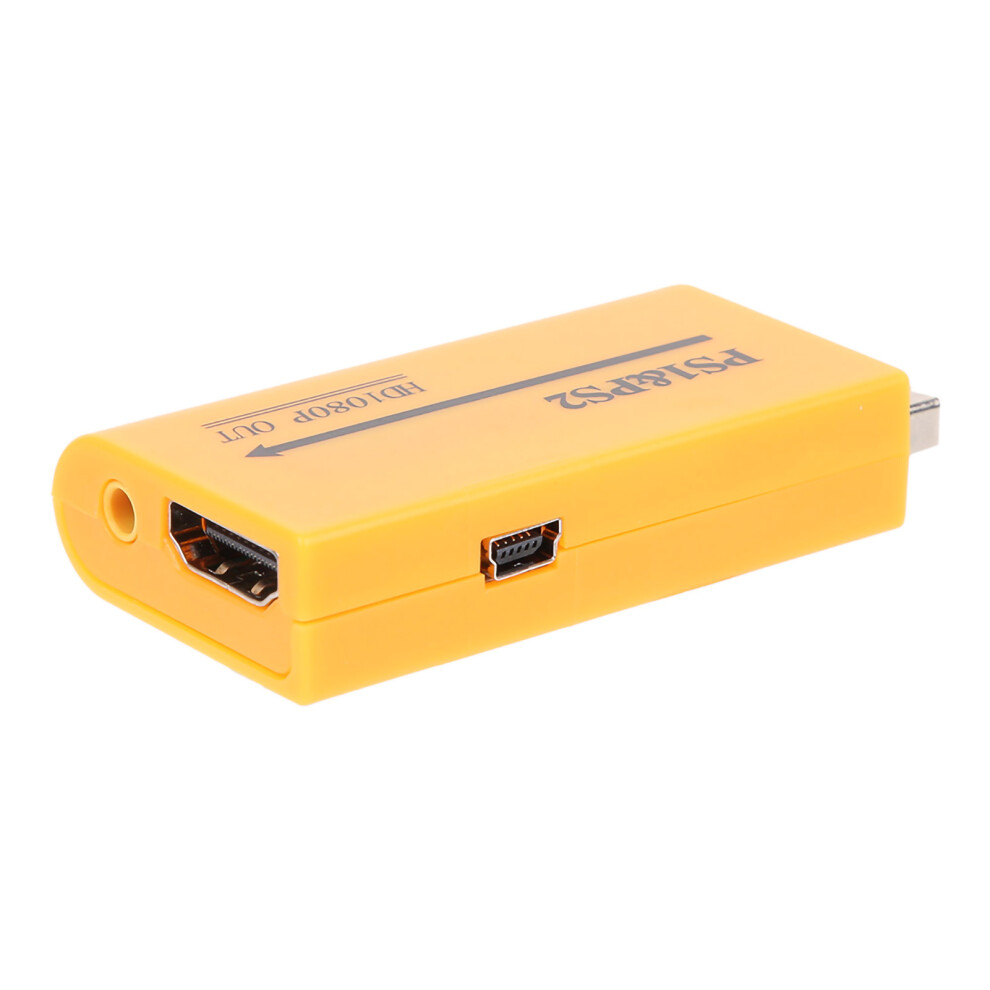 Ps1/Ps2 To Hdmi Adapter With Audio Output - 7X3.5x1.5cm Energy Efficient 8361379693739