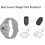 Accessories Set for COROS Pace 3, Full Coverage Tempered Glass Screen Protector with Case and Charging Port Cover 2+2+1 Pack 3
