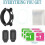 Accessories Set for COROS Pace 3, Full Coverage Tempered Glass Screen Protector with Case and Charging Port Cover 2+2+1 Pack 4