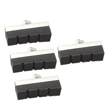 V Brake Pad 2 Pair Set For Mountain Bicycles Front And Rear Wheel, Brake Shoes For Bicycles