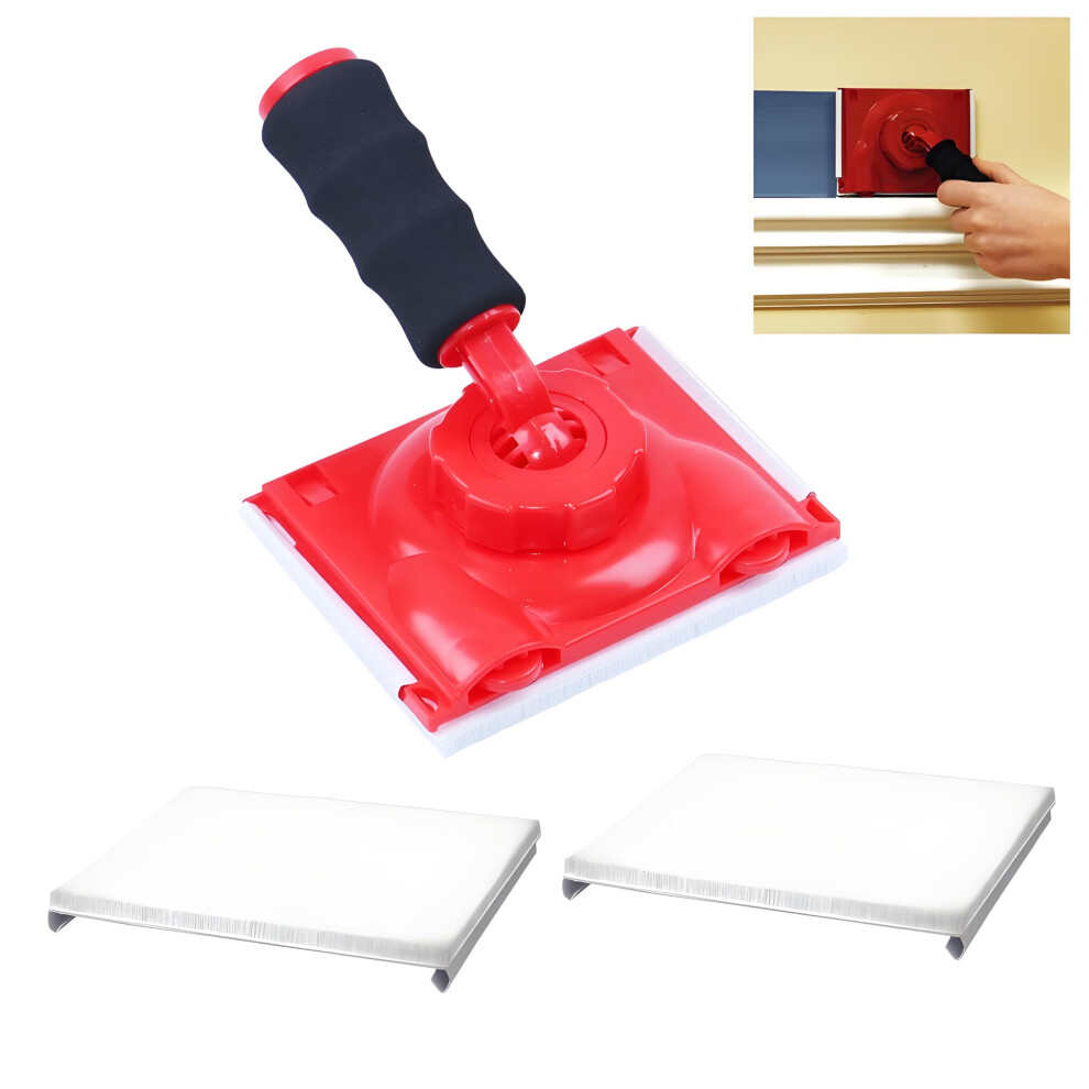 Paint Edger Tool With 2 Pads, Precision Edge Painting For Walls Ceilings Corners Trim 9187378965887