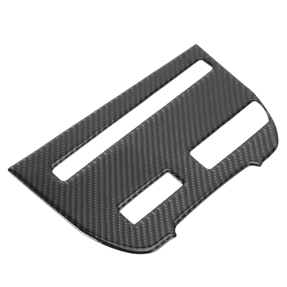 Carbon Fiber Console Trim Sticker For Nissan Gtr R35 08-16 Black 7601379694468