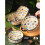 Large Capacity Ceramic Baking Dish with Handle,  Temp Resistant OvenSafe Tray 19.6cm 4