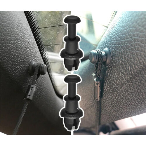 Parcel Shelf String Strap Hook for Audi Q2 20182021 Car Boot Trunk Luggage Support 1