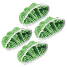 4PCS Mop Pads Refill for Sweeper Mop-Dry Sweeping Cloths&Wet Mopping Cloths Washable for Household Cleaning