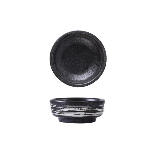 Soy Sauce Dishes Ceramic Dipping Bowls 3 Inch Stackable Easy Clean Mini Serving Bowls