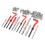 Re-thread Tool Full Set for Engine Maintenance, Wire Thread Inserts with Insert Installations and Twist Drill Bits, Thread Repair Kit for Mechanical 5
