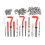Re-thread Tool Full Set for Engine Maintenance, Wire Thread Inserts with Insert Installations and Twist Drill Bits, Thread Repair Kit for Mechanical 2