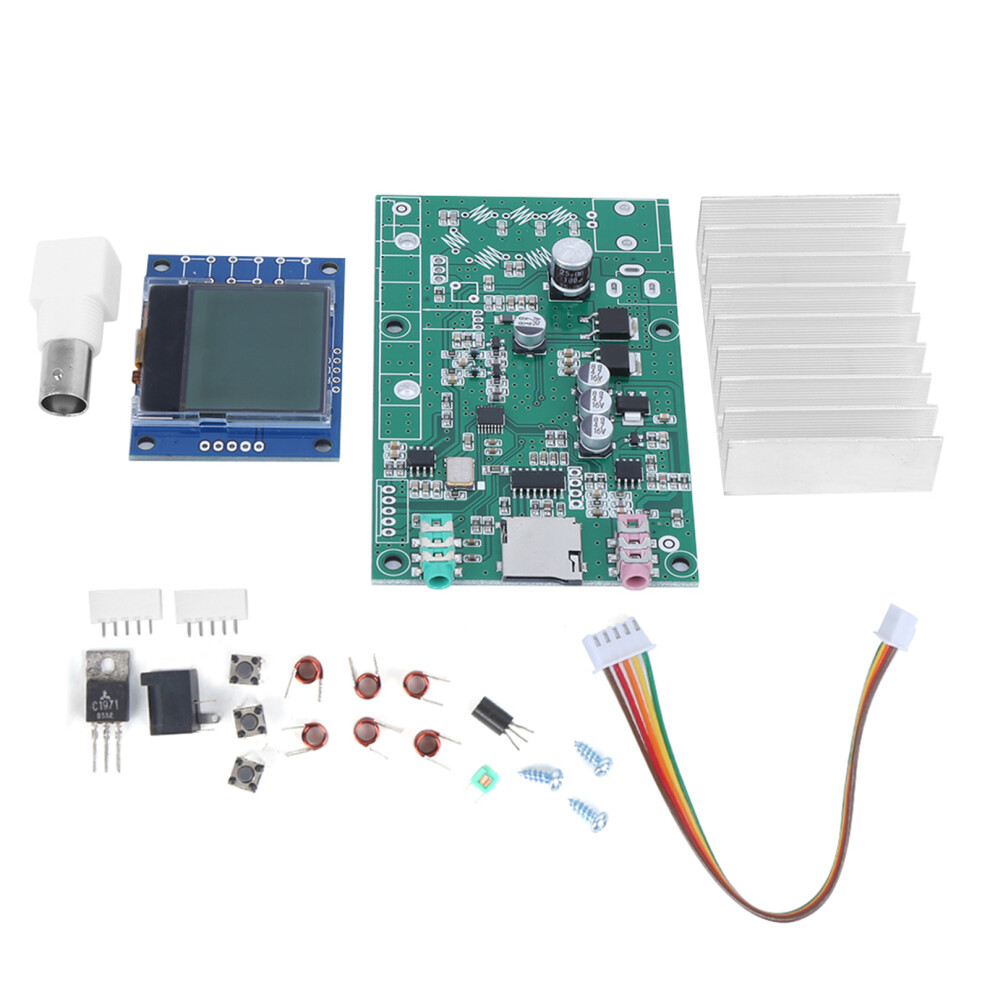 7W Stereo Pll Fm Transmitter Kit 76-108Mhz With Lcd Display 7681379696020