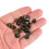 Bronze Book Rivets 30 Pack Flat Knurling for Leather Binding 9.5x4mm 6