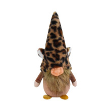Elegant Soft Dwarf Gnomes Comfortable Leopard Print-little feet