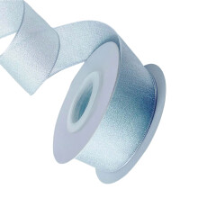 1Inx11Yd Organza Ribbon Christmas Ribbon Sheer Ribbon for-Blue
